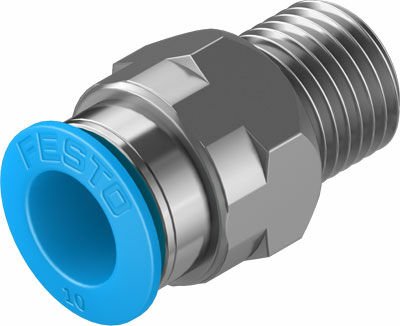 Festo 153007 QS-1/4-10 Otomatik bağlantı rakoru