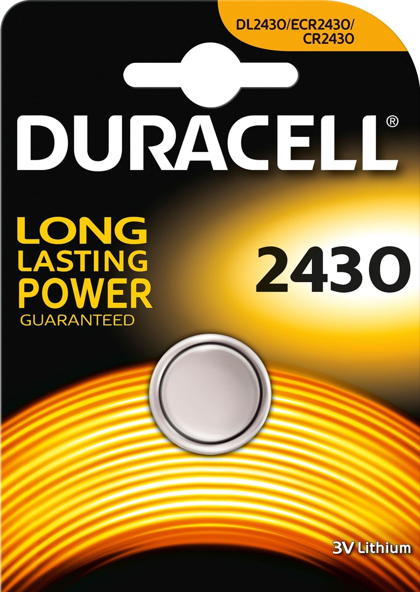 Duracell CR2430 3V Lityum Pil (5 Adet Fiyatıdır)