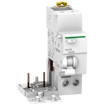 Schneider Electric A9V61225 Vigi İc60 - Toprak Kaçağı Eklenti Bloğu - 2P - 25A - 30Ma - Sı Tipi