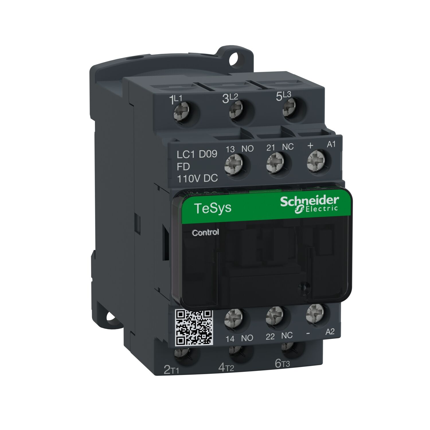Schneider Electric LC1D09FD Tesys D Kontaktör 3P 9A Ac3 110Vdc