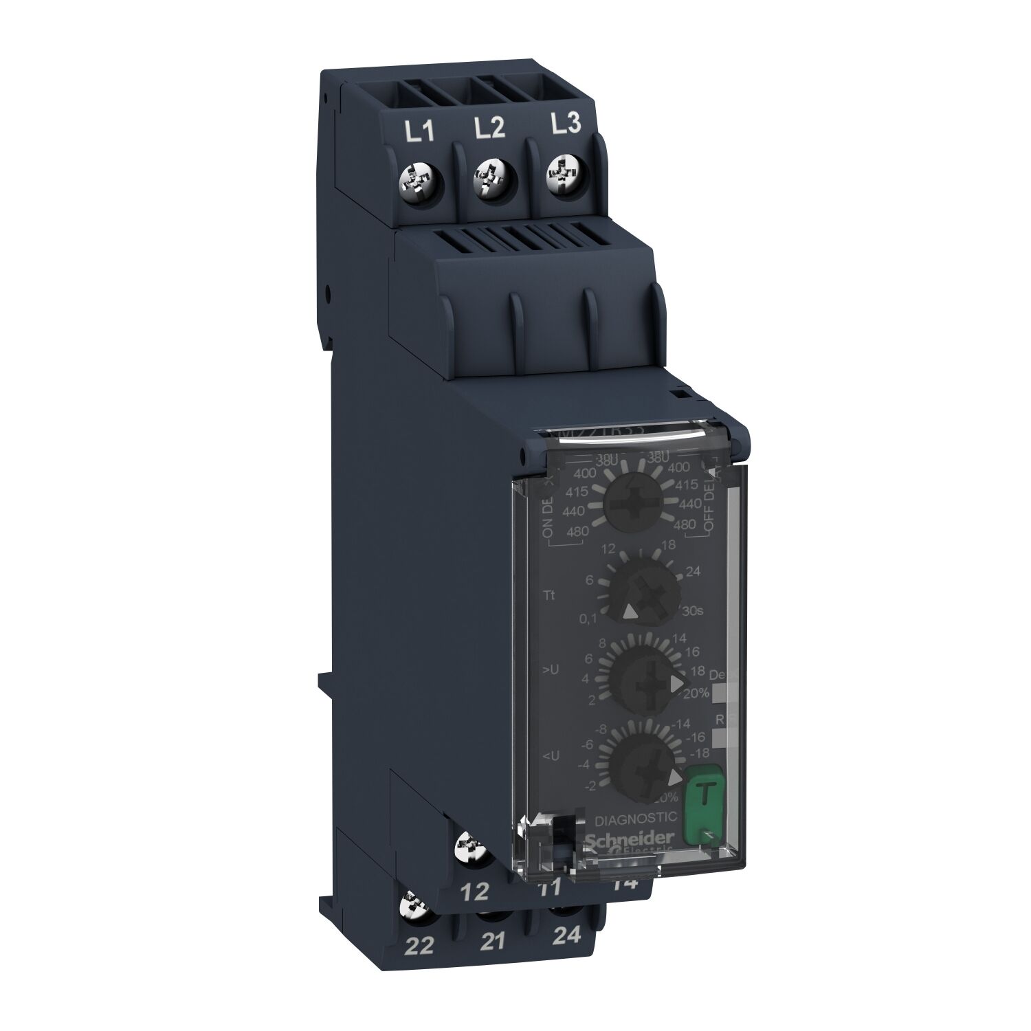 Schneider Electric RM22TR33 Faz Kaybı - Faz Sırası - Aşırı / Düşük Gerilim
