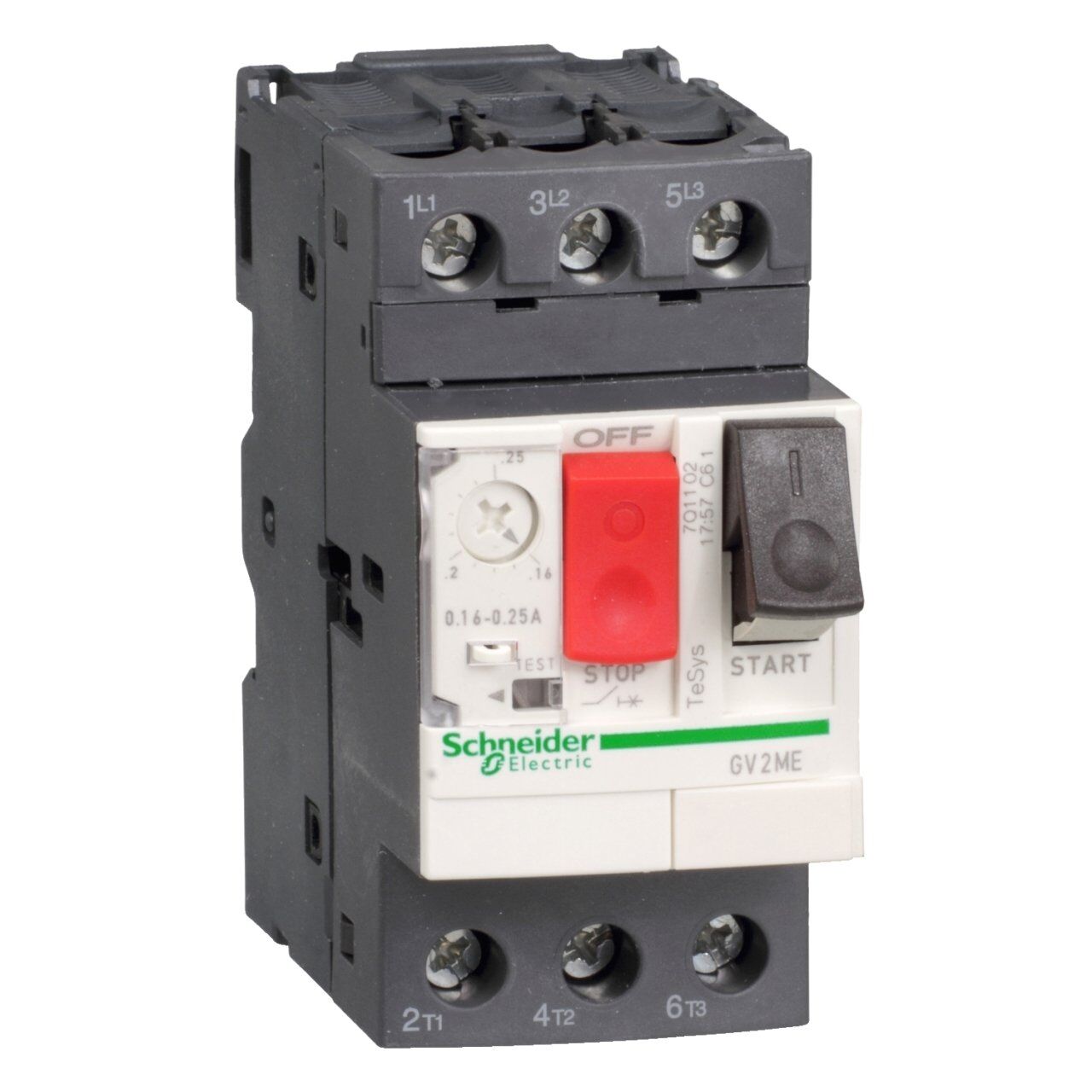 Schneider Electric GV2ME04 TeSys GV2 Motor Devre Kesici Termik Many. 0.4-0.63A