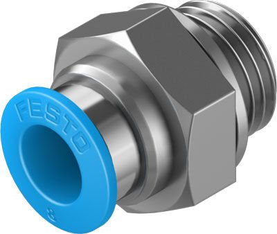 Festo 186099 QS-G1/4-8 Otomatik bağlantı rakoru