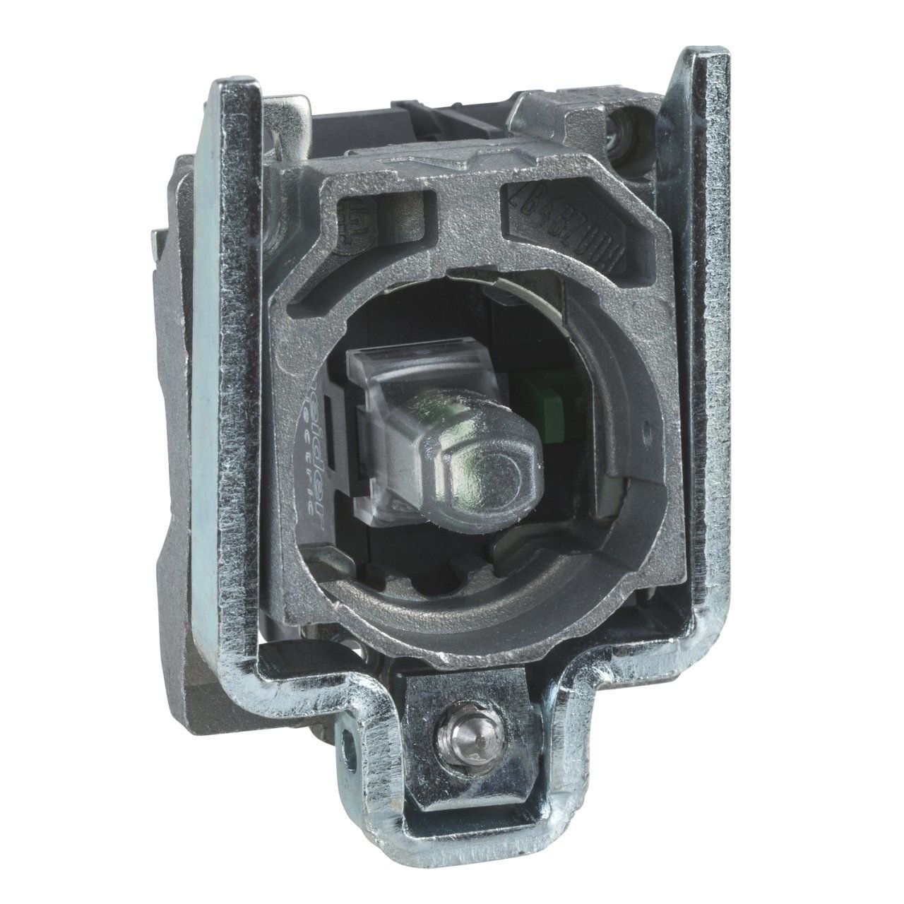 Schneider Electric ZB4BW0B53 Entegre LED'li 24V gövde/sabitleme bilezikli turuncu ışık bloğu 2NA