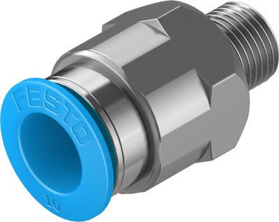 Festo 190643 QS-1/8-10 Otomatik bağlantı rakoru