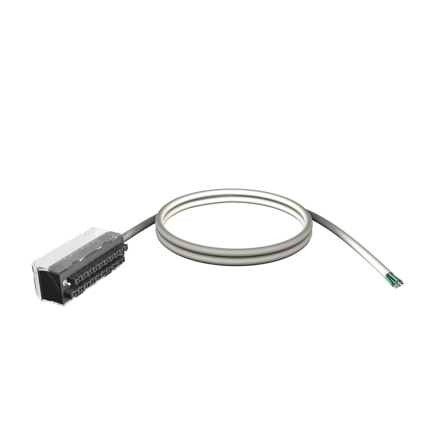 Schneider Electric BMXFTW501S Ekranlı Kablo Seti - 20 Yollu Termnl - Bir Ucunda Çok Uçlu - M340 G/Ç İçin - 5 M