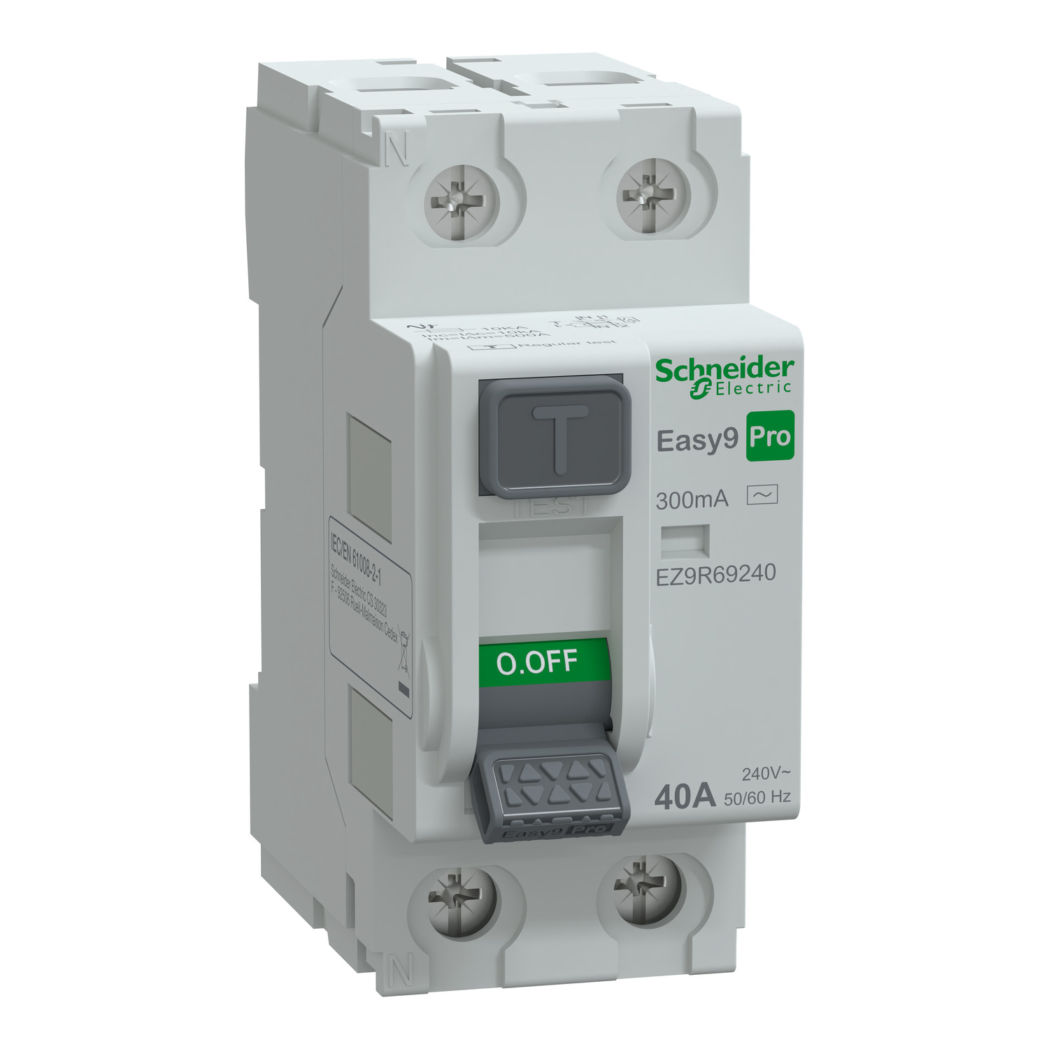 Schneider EZ9R69240 2X40A 300mA AC Tip Kaçak Akım Rölesi