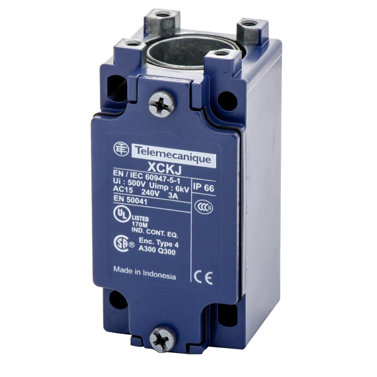 Telemecanique Sensors ZCKJ2 Limit Anahtarı Gövdesi Zckj - Sabit - Ekransız - 2K/A - Ani Hareketli - Pg13