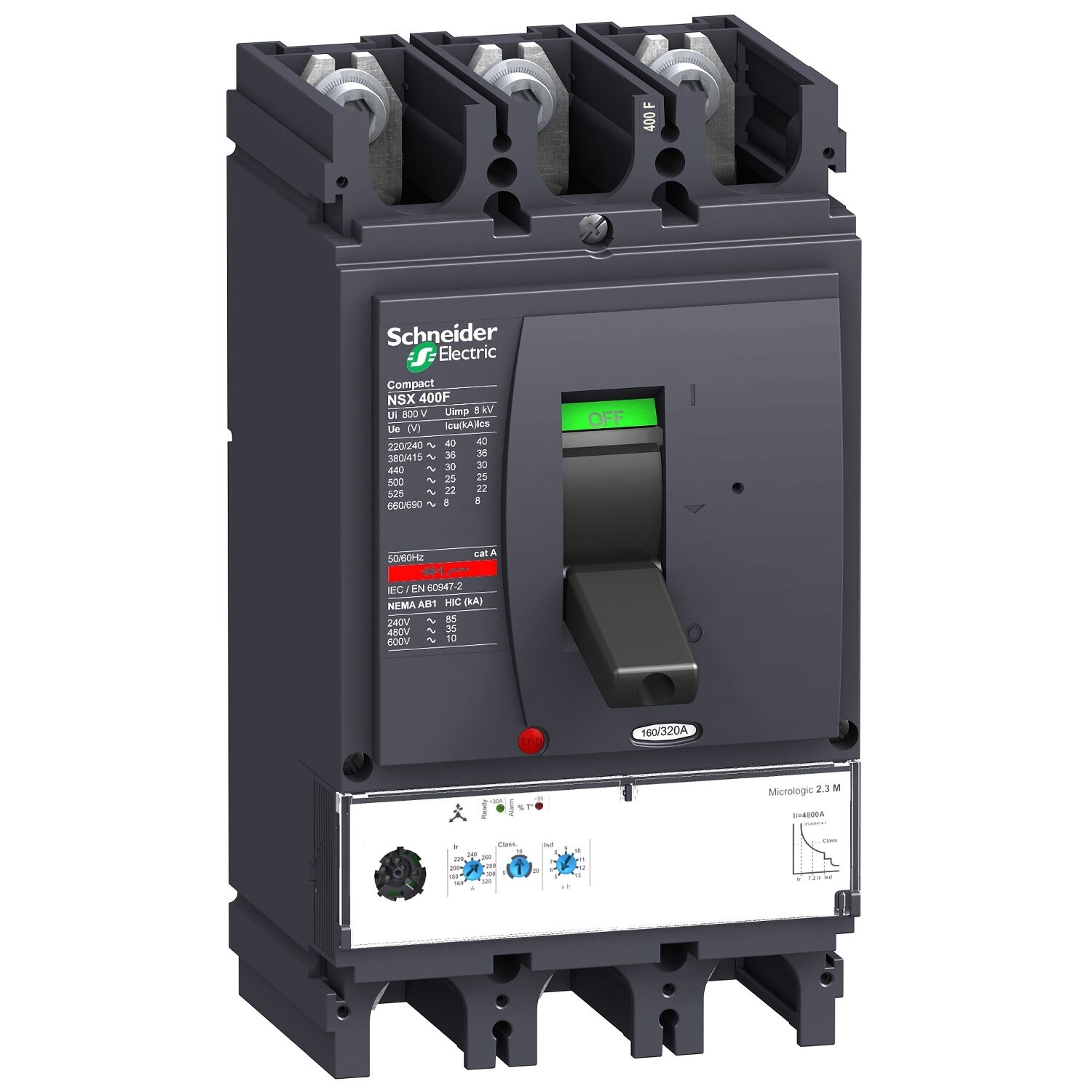 Schneider Electric C40H32M320 Nsx400H Ml 2.3 M320 70Ka