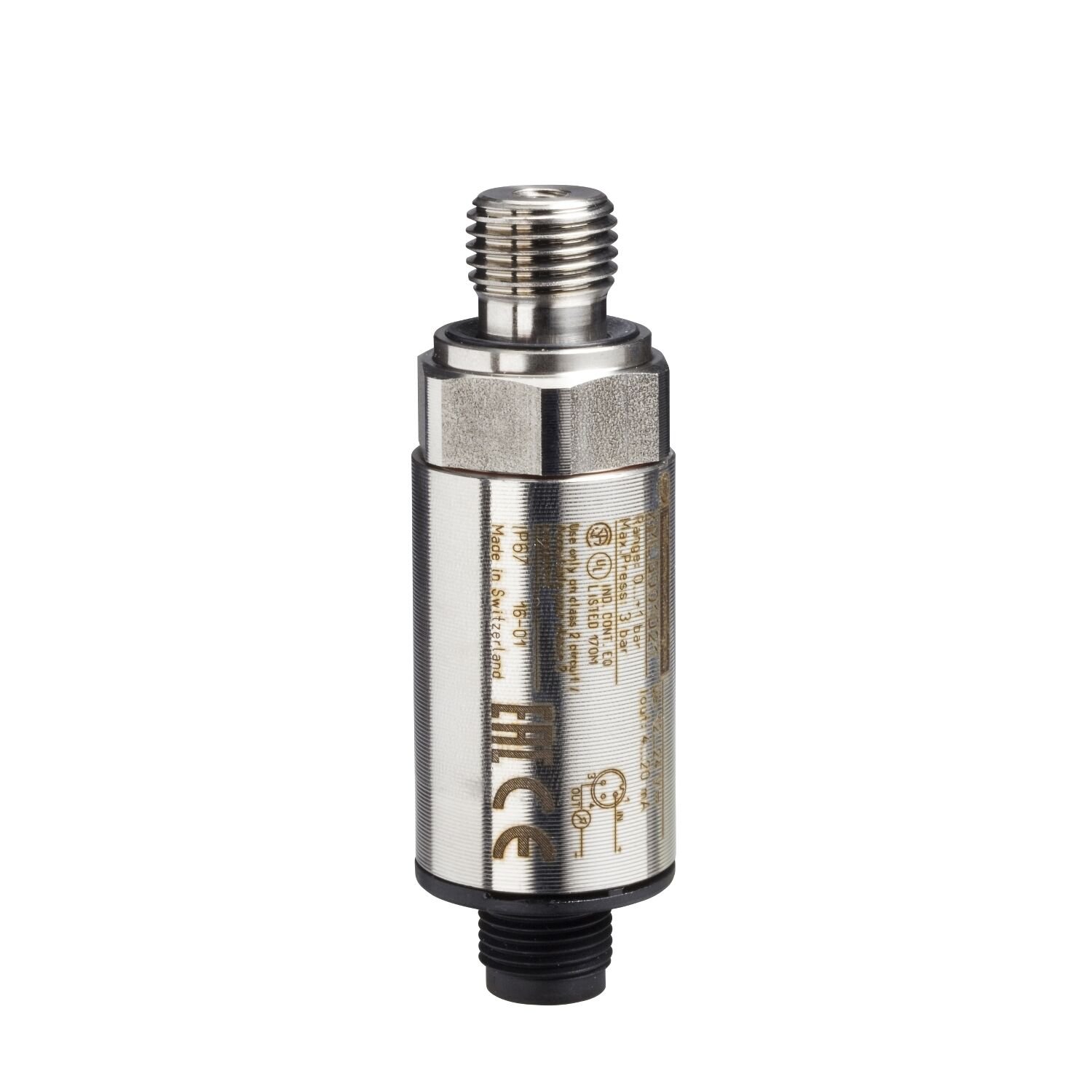Telemecanique Sensors XMLG010D21 Basınç Sensörü Xmlg - 0..10 Bar - G 1/4A (Erkek) - 24 V - 4..20 Ma
