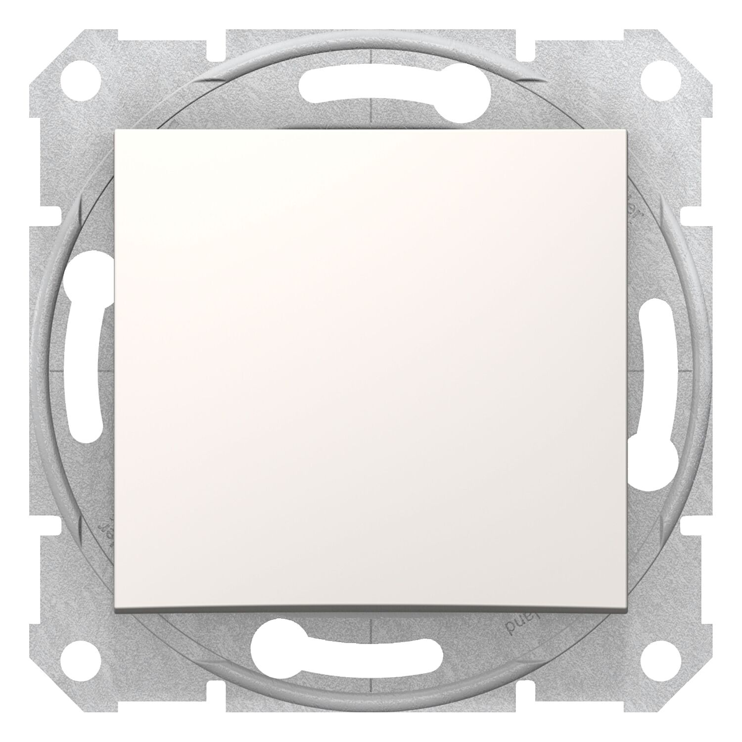 Schneider Electric SDN0100123 Sedna - 1Kutup Anahtar - 10Ax Çerçevesiz Krem