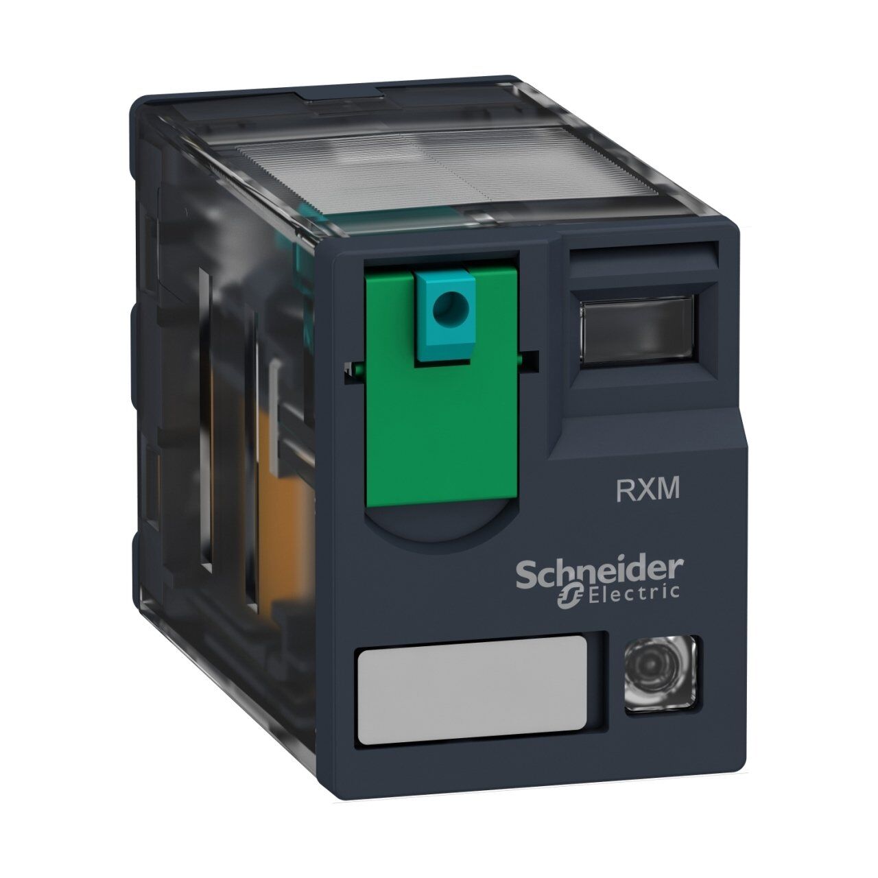 Schneider Electric RXM2AB2BD Minyatür takılabilir röle - RXM - 2 K/A - 24 V DC - 12 A - LED'li