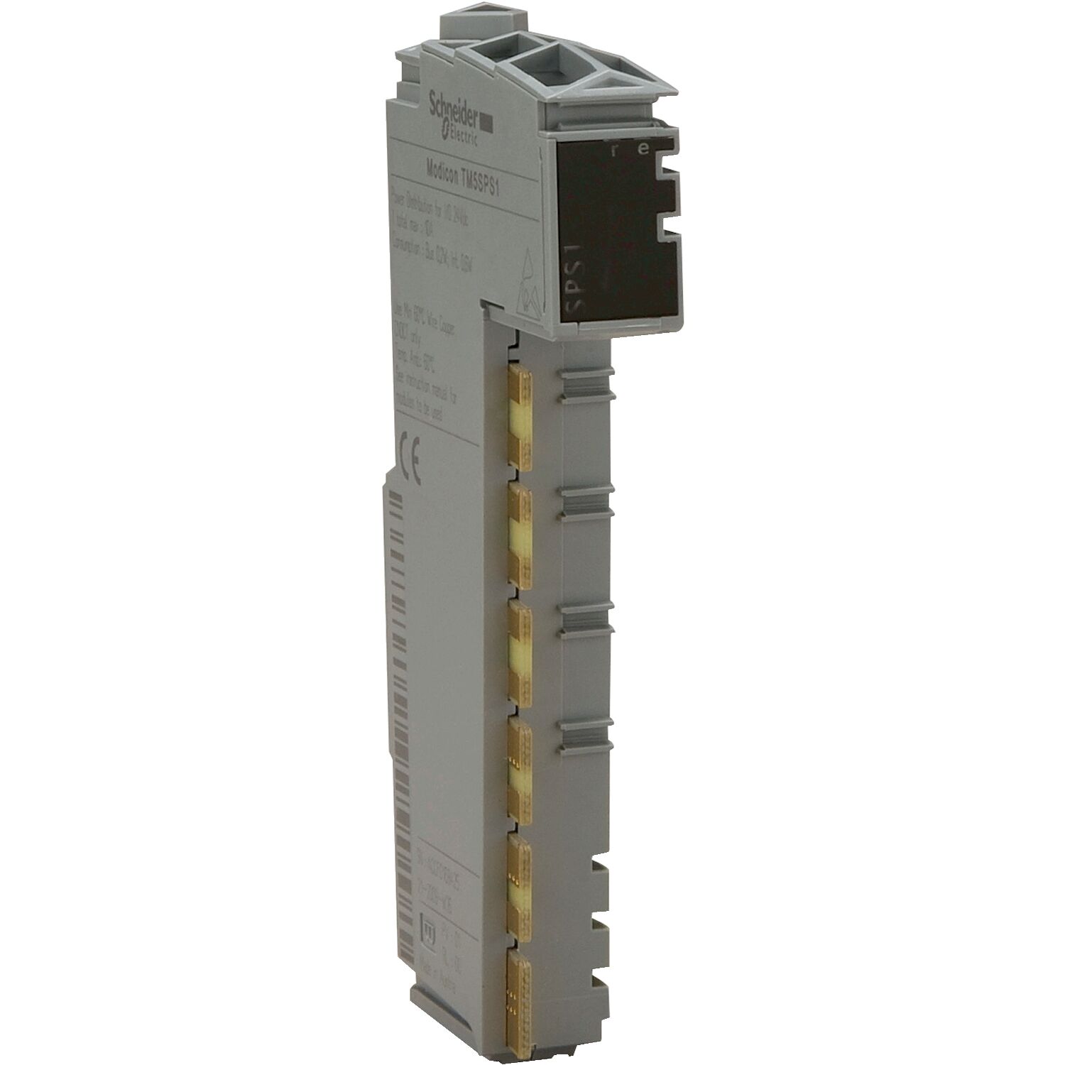 Schneider Electric TM5SPS1F Güç Dağıtım Modülü - G/Ç Modülü 24 V Dc İçin - 6,3 A İç Sigorta