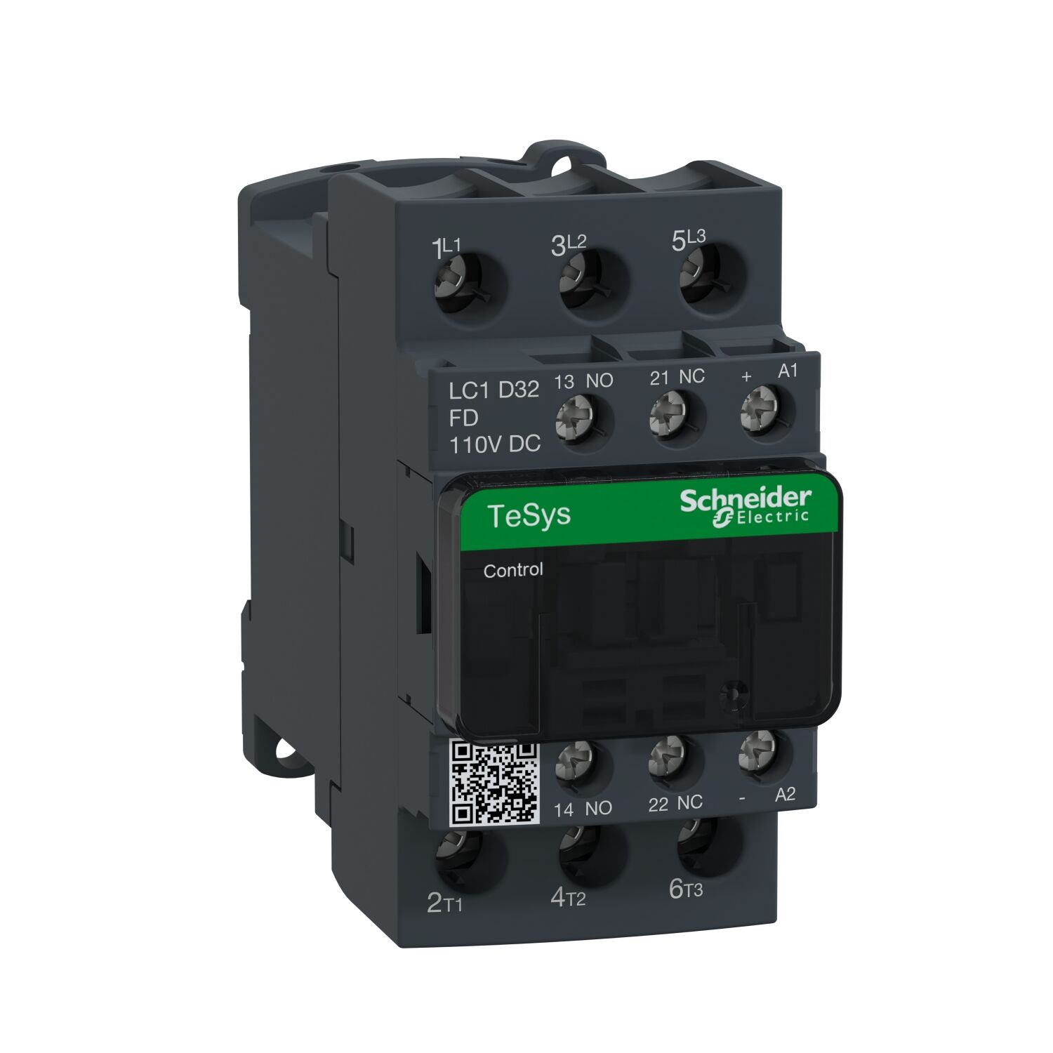 Schneider Electric LC1D32FD Tesys D Kontaktör 3P 32A Ac3 110Vdc