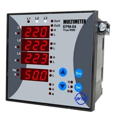 Entes EPM-04-96-CT25 -Multimetre 96X96mm