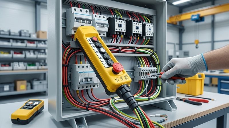 Vinç Kumandası Nedir ve Pano Bağlantısı Nasıl Yapılır? Elektrikçiler İçin Kapsamlı Rehber
