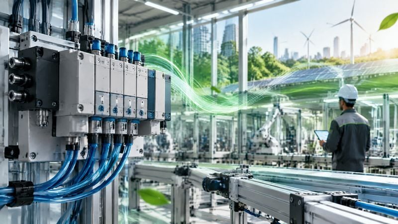 Pnömatik Sistemler: 2026 Enerji Verimliliği ve Festo Çözümleri
