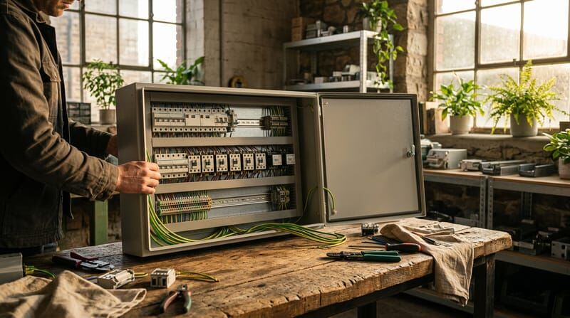 Profesyonel Elektrik Panosu Kurulumu İçin Şalt Malzemeleri Tedariği