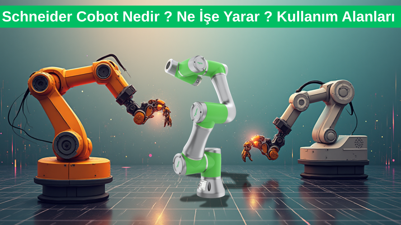 Schneider Lexium Cobot Nedir ? Ne İşe Yarar ? Kullanım Alanları Nelerdir ?