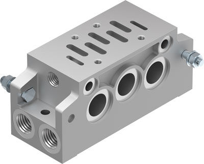 Festo 152789 Navw-1/4-1-Iso Manifold Sub-Base With Angled Connections