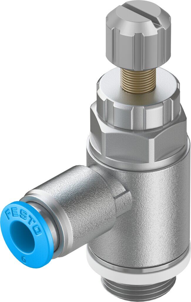 Festo 534341 GRLA-3/8-QS-6-RS-D tek yönlü akış kontrol valfleri