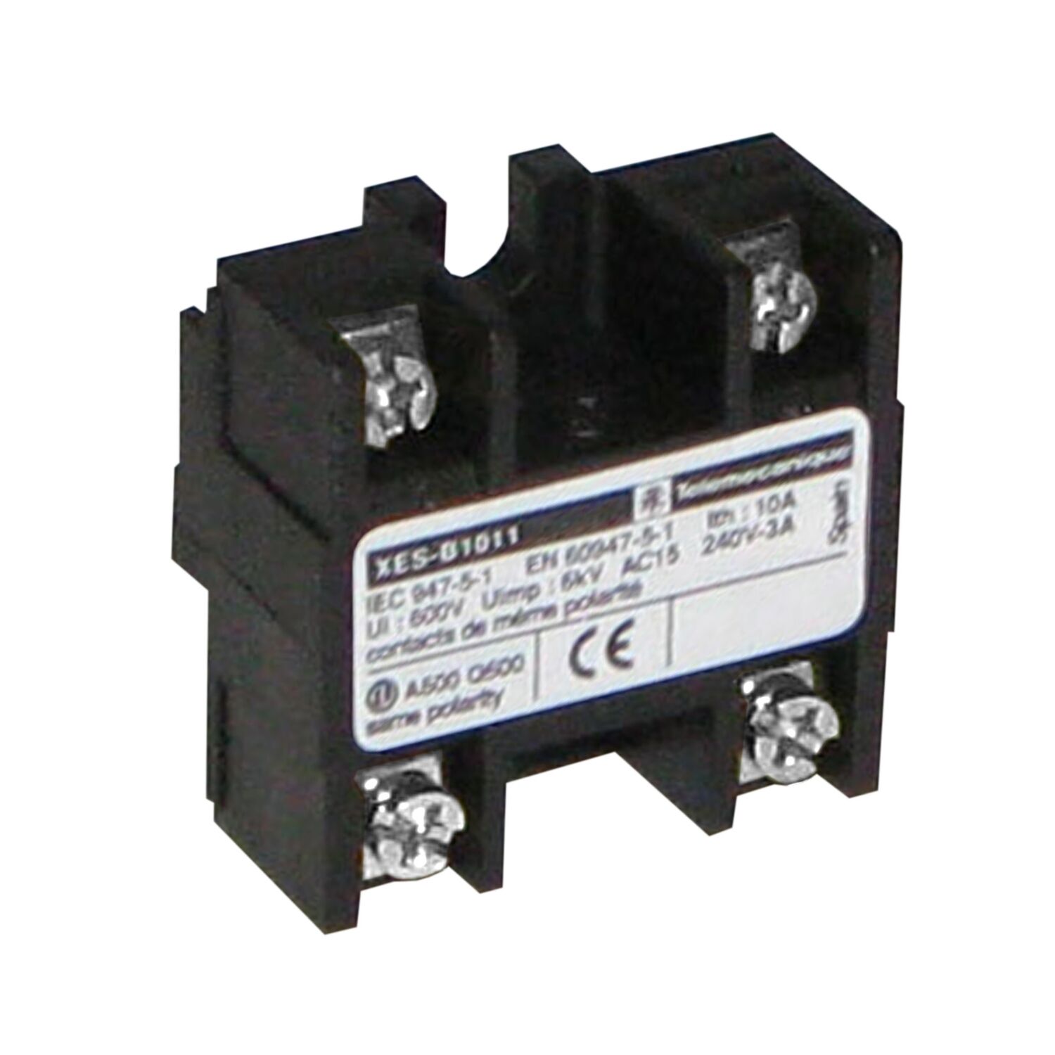 Telemecanique Sensors XESP2051 Limit Anahtarı Kontak Bloğu Xesp - 1K/A Ani Hareketli, Eşzamanlı - Gümüş Kaplı