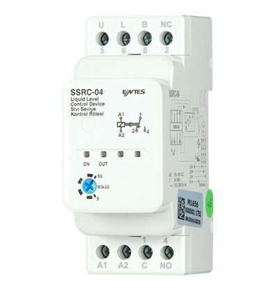Entes SSRC-04 Sıvı Seviye Kontrol Rölesi (5-50 Kw Ayarlanabilir) M1656