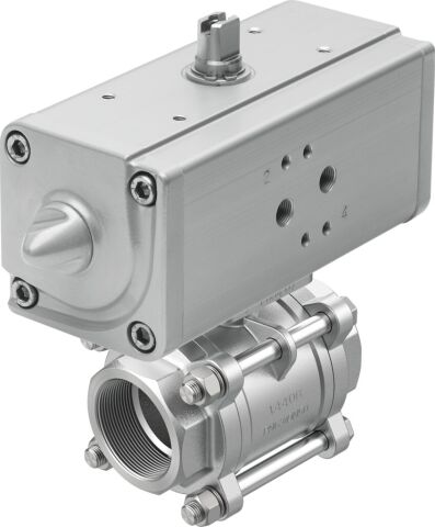 Festo 1809654 VZBA-3/4''-GG-63-T-22-F0304-V4V4T-PP30-R- Pnömatik aktuatörlü küresel vana