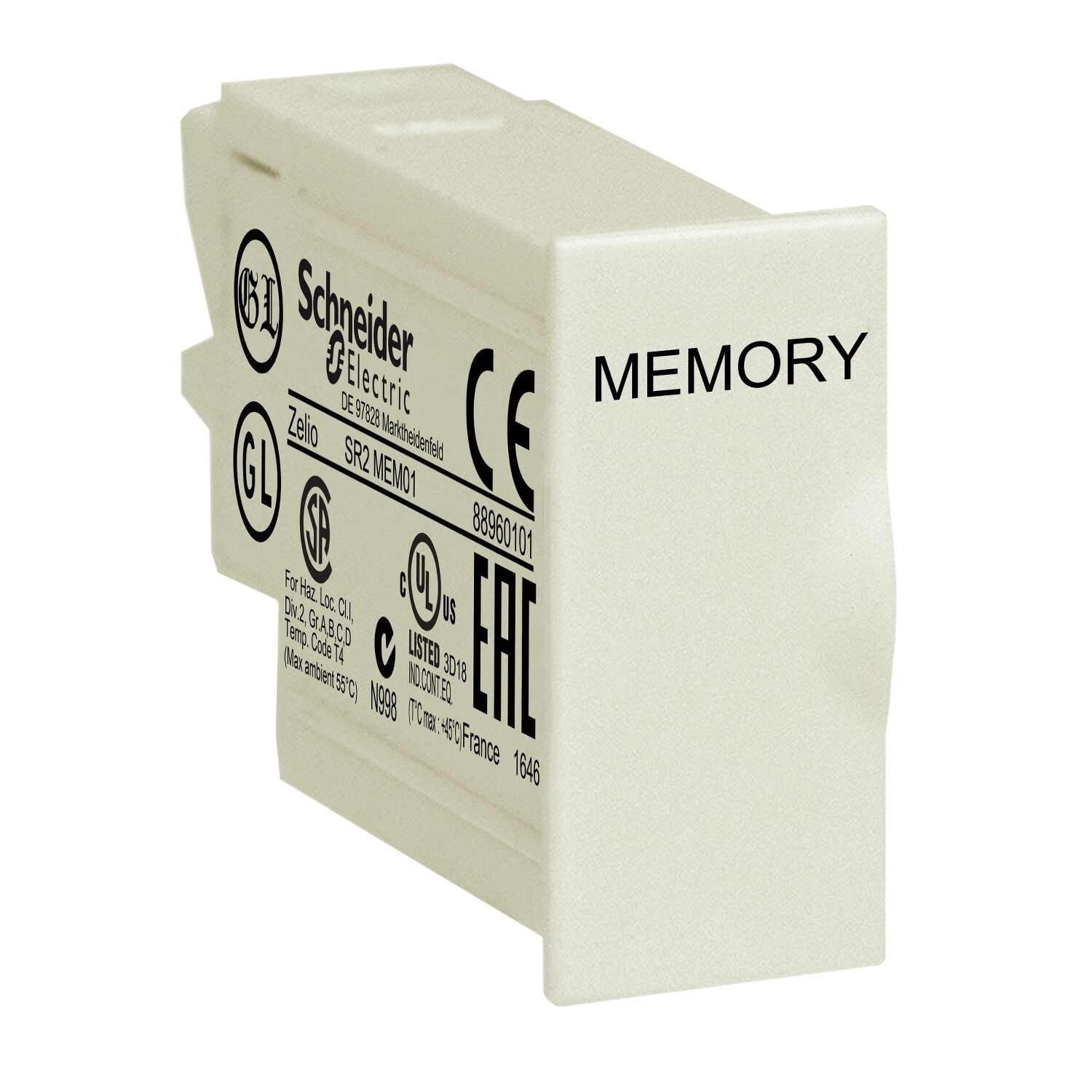 Schneider SR2MEM01 Bellek Kartuşu EEPROM Zelio