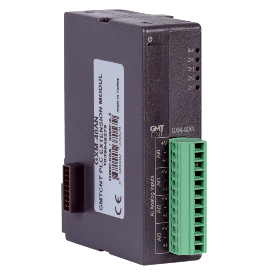 GMTCNT GXM-40AN 0-10VDC 4-20 mA 4 Analog Giriş Modülü