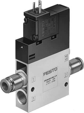 Festo 163181 CPE24-M1H-3GL-QS-12 Selenoid valf