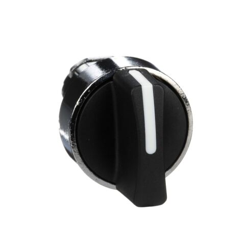 Schneider Electric ZB4BD5 Siyah mandal buton başlığı Ø22 3 konumlu yaylı dönüş