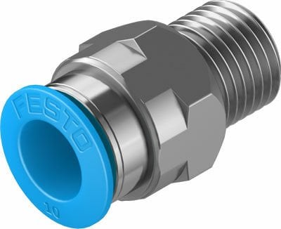 Festo 153007 QS-1/4-10 Otomatik bağlantı rakoru