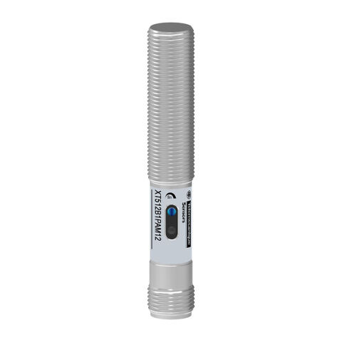 Telemecanique Sensors XT512B1PAM12 Kapasitif yakınlık sensörleri XT, silindirik M12, pirinç, 3 telli, Sn 2mm, 24 V DC, M12 konnektör, 1 adet
