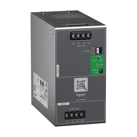 Schneider ABLU3A24200 3 Faz 24VDC 20A Güç Kaynağı