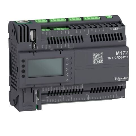 Schneider TM172PDG42R Modicon M172 Performans Ekranı 42 I/O, Ethernet, Modbus