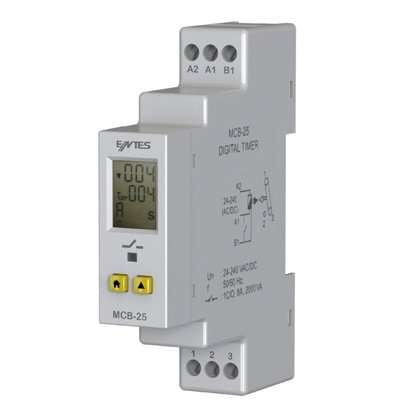 Entes MCB-25 Lcd Çok Fonksiyonlu Zaman Rölesi 0,1Sn- 999 Saat M4083