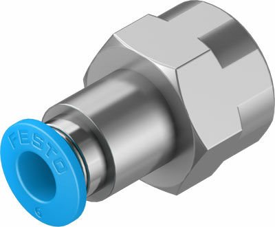 Festo 153024 QSF-1/4-6-B Otomatik bağlantı rakoru
