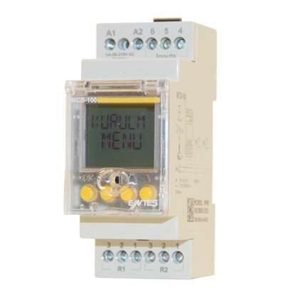 Entes MCB-125 85-315V Ac/Dc Çok Fonksiyonlu Zaman Rölesi 0,1Sn-9999Dk M2953