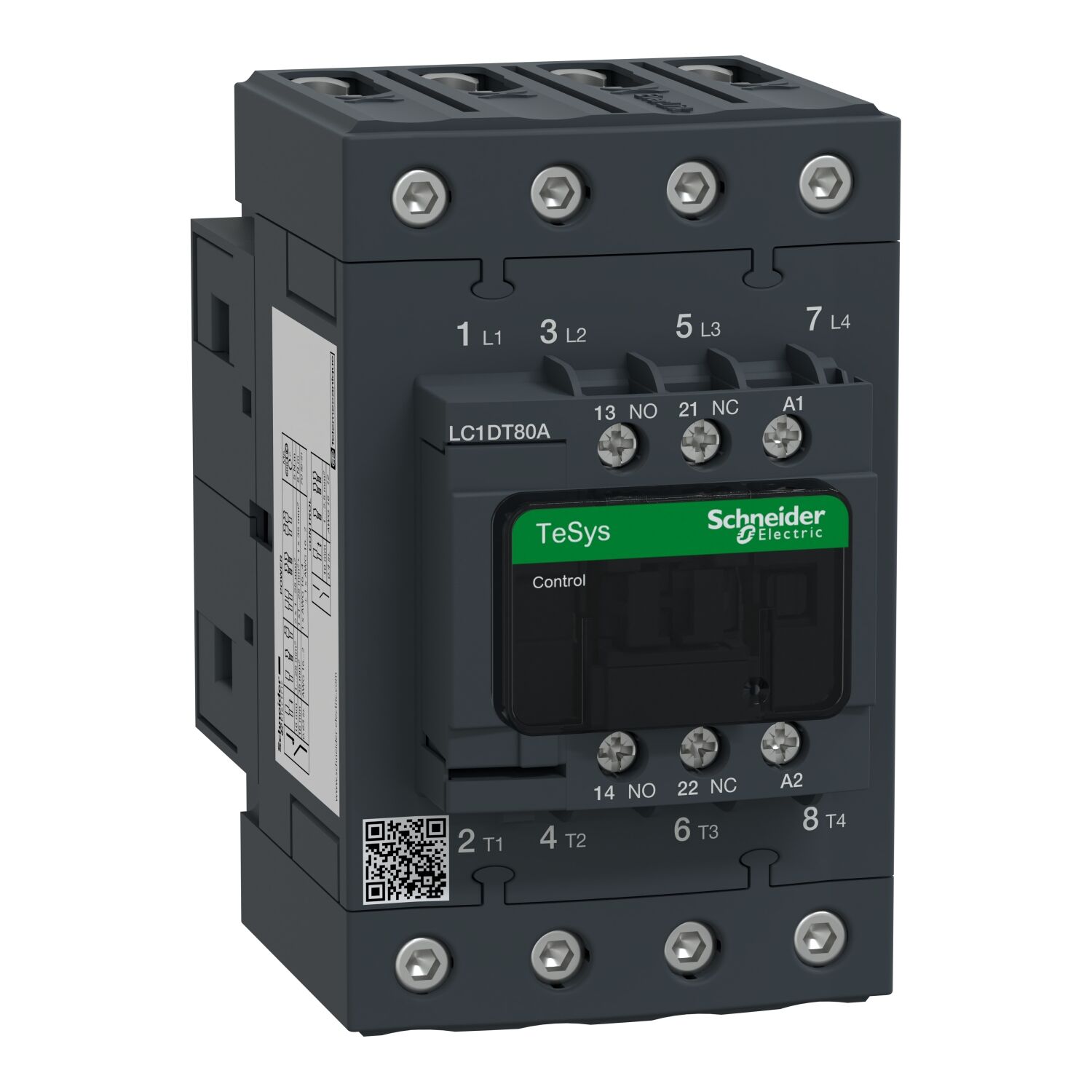 Schneider Electric LC1DT80AM7 Tesys D Kontaktör 4P 80A Ac1 220Vac 4Na