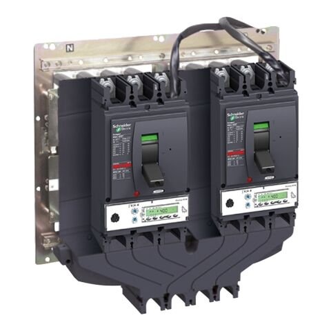 Schneider Electric 32610 uzaktan kumandalı kaynak değiştirme, ACP plakası ve elektriksel kilitleme, Compact NSX 400 - 630, 48 - 415VAC 50/60Hz