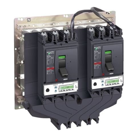 Schneider Electric 32610 uzaktan kumandalı kaynak değiştirme, ACP plakası ve elektriksel kilitleme, Compact NSX 400 - 630, 48 - 415VAC 50/60Hz