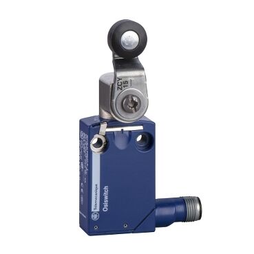Telemecanique Sensors XCMD2115C12 Limit Anahtarı Xcmd - Termoplastik Makaralı Manivela - 1Nk+1Na - Ani - M12