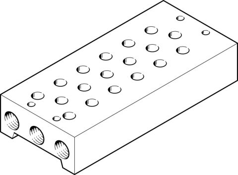 Festo 11902 PRS-1/8-6-B Manifold blok
