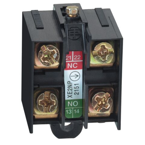 Telemecanique Sensors XE2NP2151 Telemecanique Sensors Limit Anahtarı Kontak Bloğu - 1Nk+1Na - Yavaş Kesen, Önce Açan Sonra Kapayan