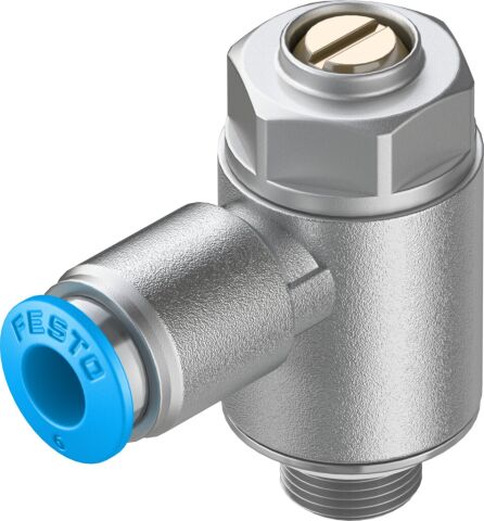 Festo 537075 GRLA-1/8-QS-6-MF-D tek yönlü akış kontrol valfleri