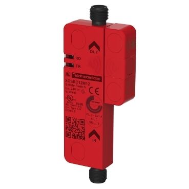Telemecanique Sensors XCSRC12M12 Preventa Rfıd Güvenlik Şalteri Xcs, Contactless Daisy Chain Model, Unique Pairing
