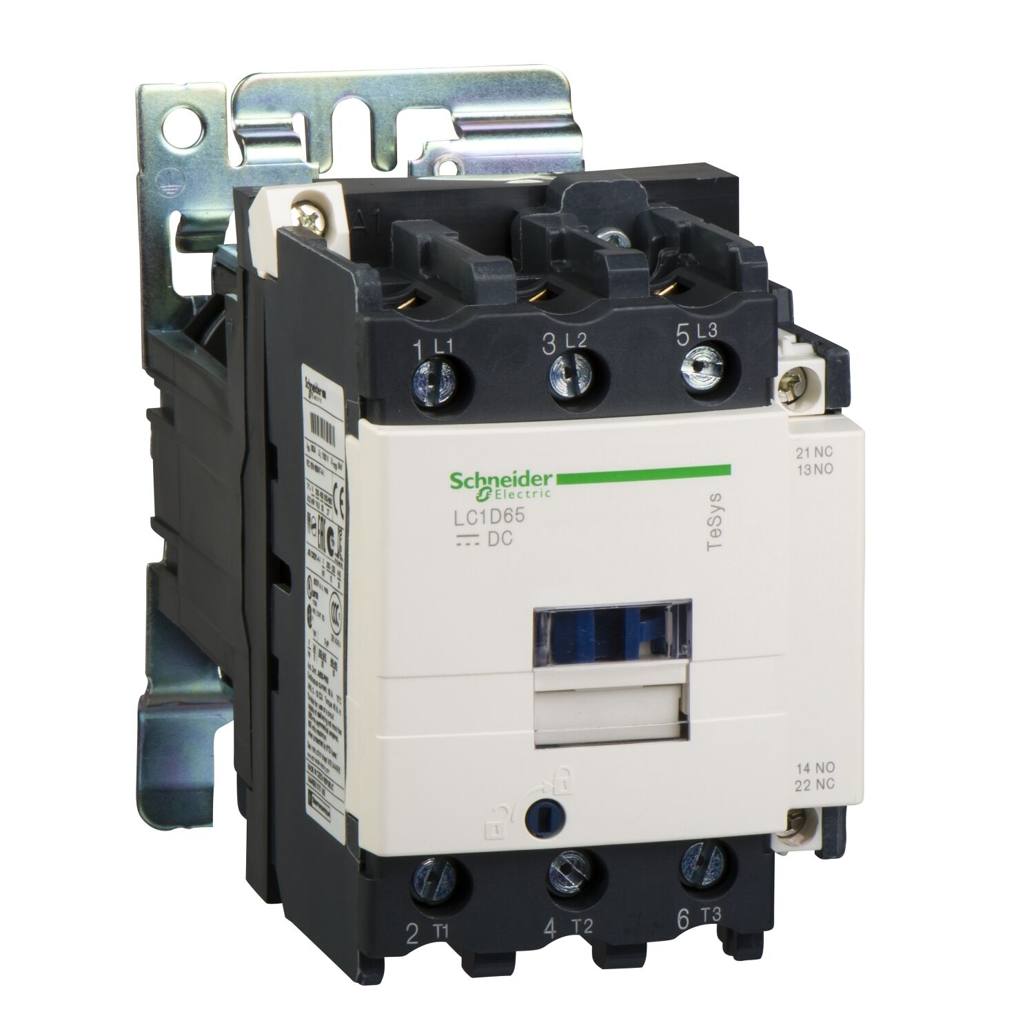 Schneider Electric LC1D80FD Tesys D Kontaktör 3P 80A Ac3 110Vdc