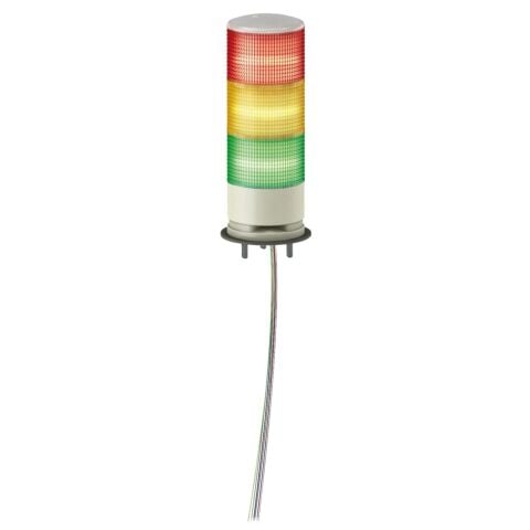 Schneider Electric XVGB3SW IP42 Kornalı Kırmızı & Sarı & Yeşil φ60mm Monoblok Işıklı Kolonlar 24V AC/DC LED Sabit ışıklı
