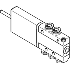 Festo 525119 MHE2-MS1H-5/2-QS-4-K Selenoid valf
